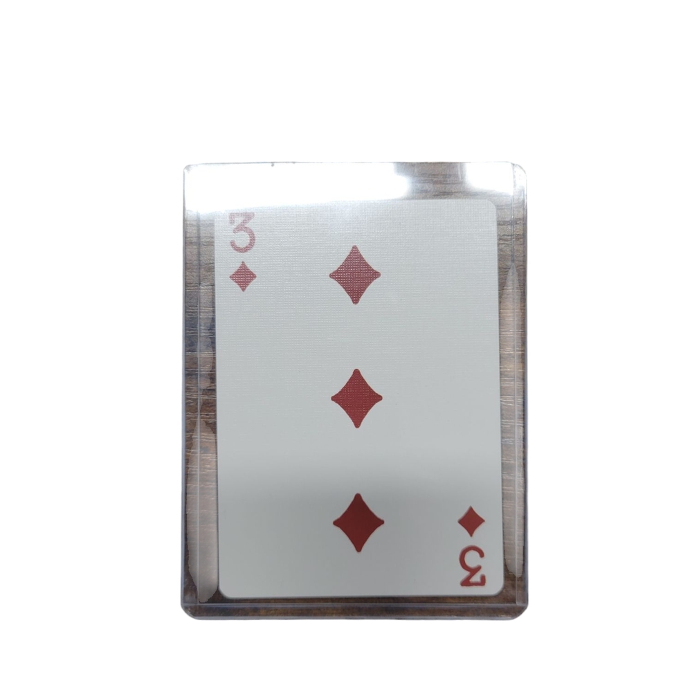 Coach Three of Diamonds Playing Card In Coach Box